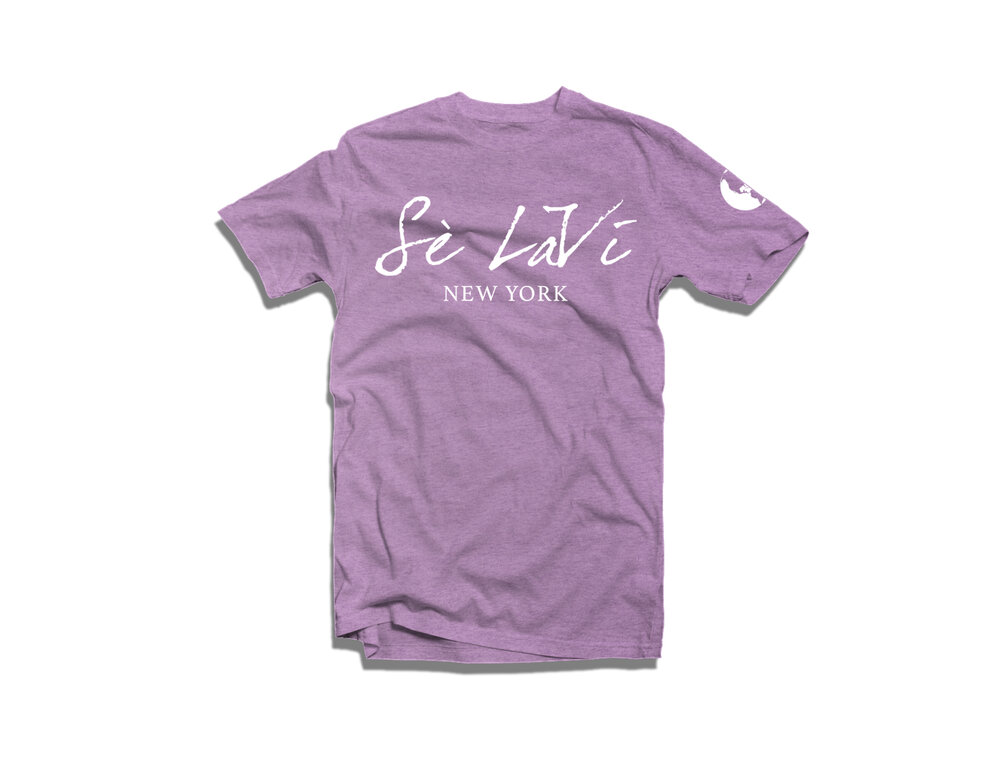 NY SHORT SLEEVE lilac