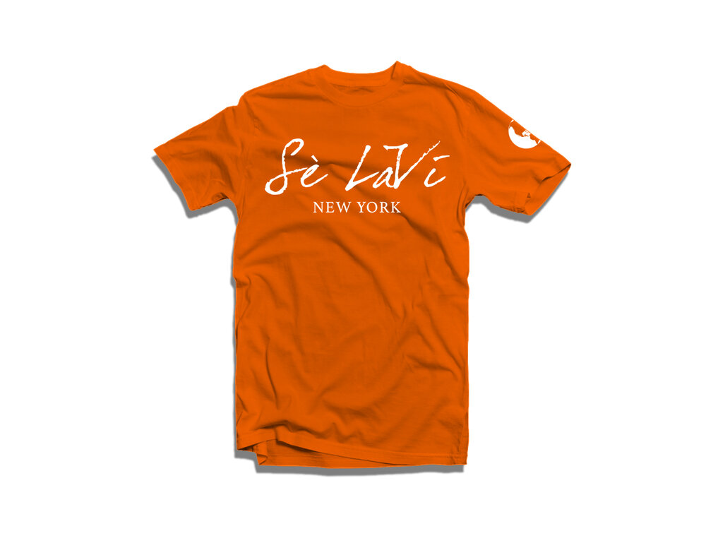 NY SHORT SLEEVE orange