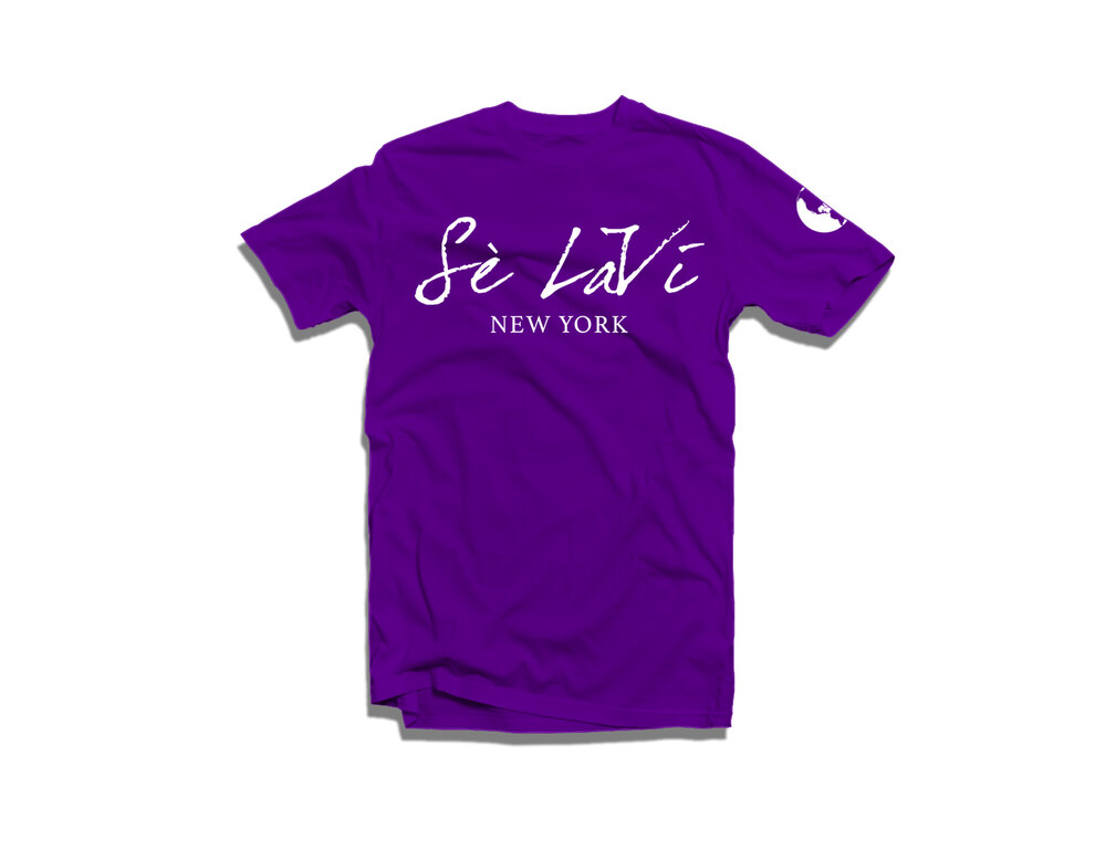 NY SHORT SLEEVE purple